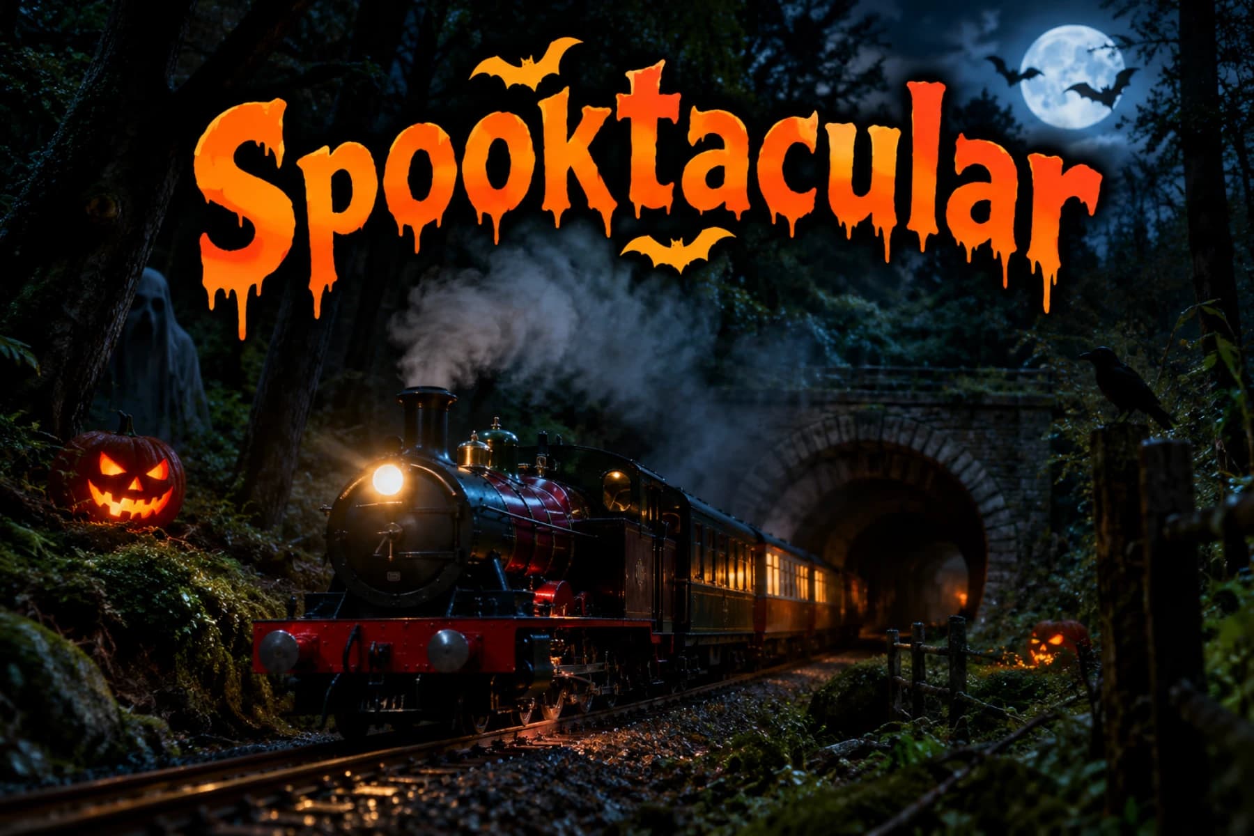 SpookTacular Night Running event artwork
